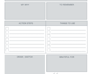 How To Keep Track Of Personal Goals In A Blank Notebook